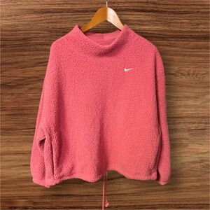 Nike “Therma-Fit” Women’s Cozy Sherpa Pullover